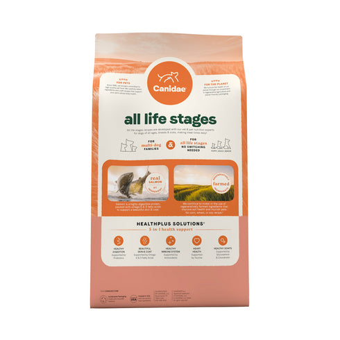 Canidae All Life Stages High Protein Dry Dog Food - Salmon & Ancient Grains - 27lbs Bag